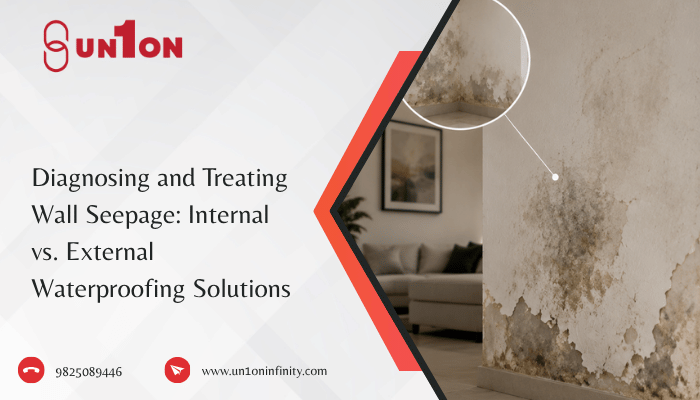 Diagnosing and Treating Wall Seepage Internal vs. External Waterproofing Solutions