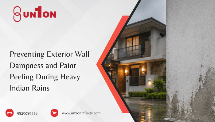 Preventing Exterior Wall Dampness and Paint Peeling During Heavy Indian Rains