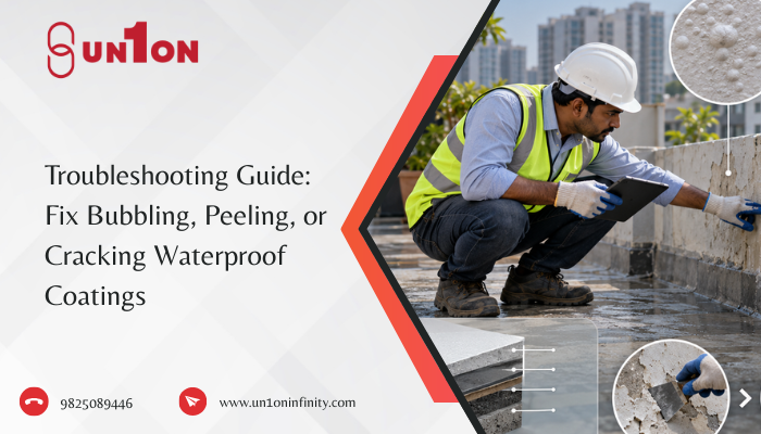 Troubleshooting Guide Fix Bubbling, Peeling, or Cracking Waterproof Coatings